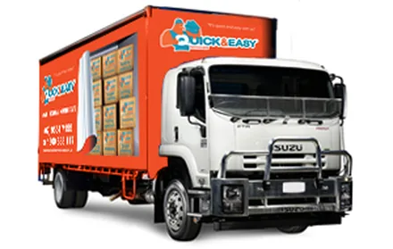 Quick & Easy 60 to 70 cubic metre removal truck
