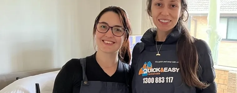 Quick & Easy packing team on the job