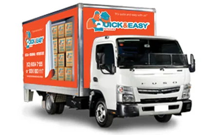 Quick & Easy 4 to 5 tonne removal truck
